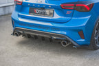 Difusor trasero V.2 para Ford Focus Hatchback ST Mk4