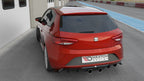 Difusor trasero V.2 para Seat Leon Cupra Hatchback Mk3 Facelift