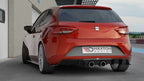 Difusor trasero V.2 para Seat Leon Cupra Hatchback Mk3 Facelift