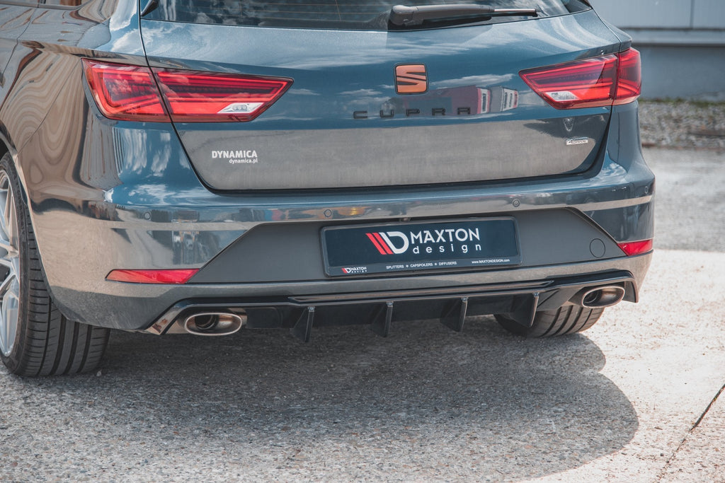 Difusor trasero V.2 para Seat Leon Cupra ST Mk3 Facelift