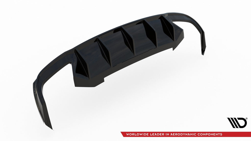 Difusor trasero V.2 para Skoda Octavia RS Mk3 / Mk3 Facelift Hatchback / Estate