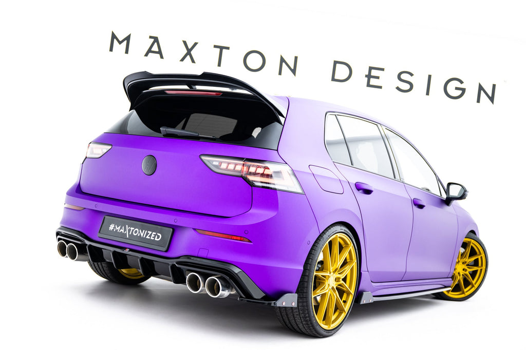 Difusor trasero V.2 para Volkswagen Golf R Hatchback Mk8 Facelift