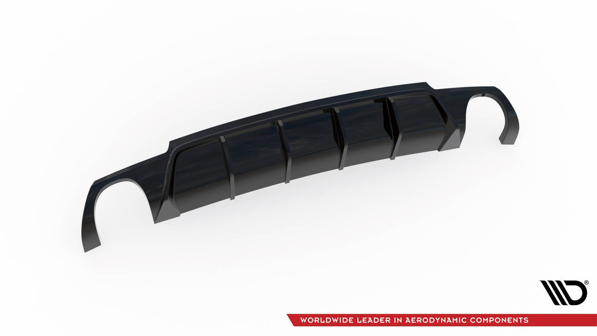 Difusor trasero V.2 para Volkswagen Scirocco R Mk3