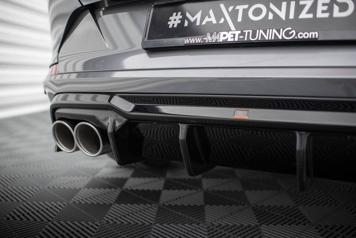 Difusor trasero V.3 + embellecedores de escape para Cupra Formentor Mk1 Facelift
