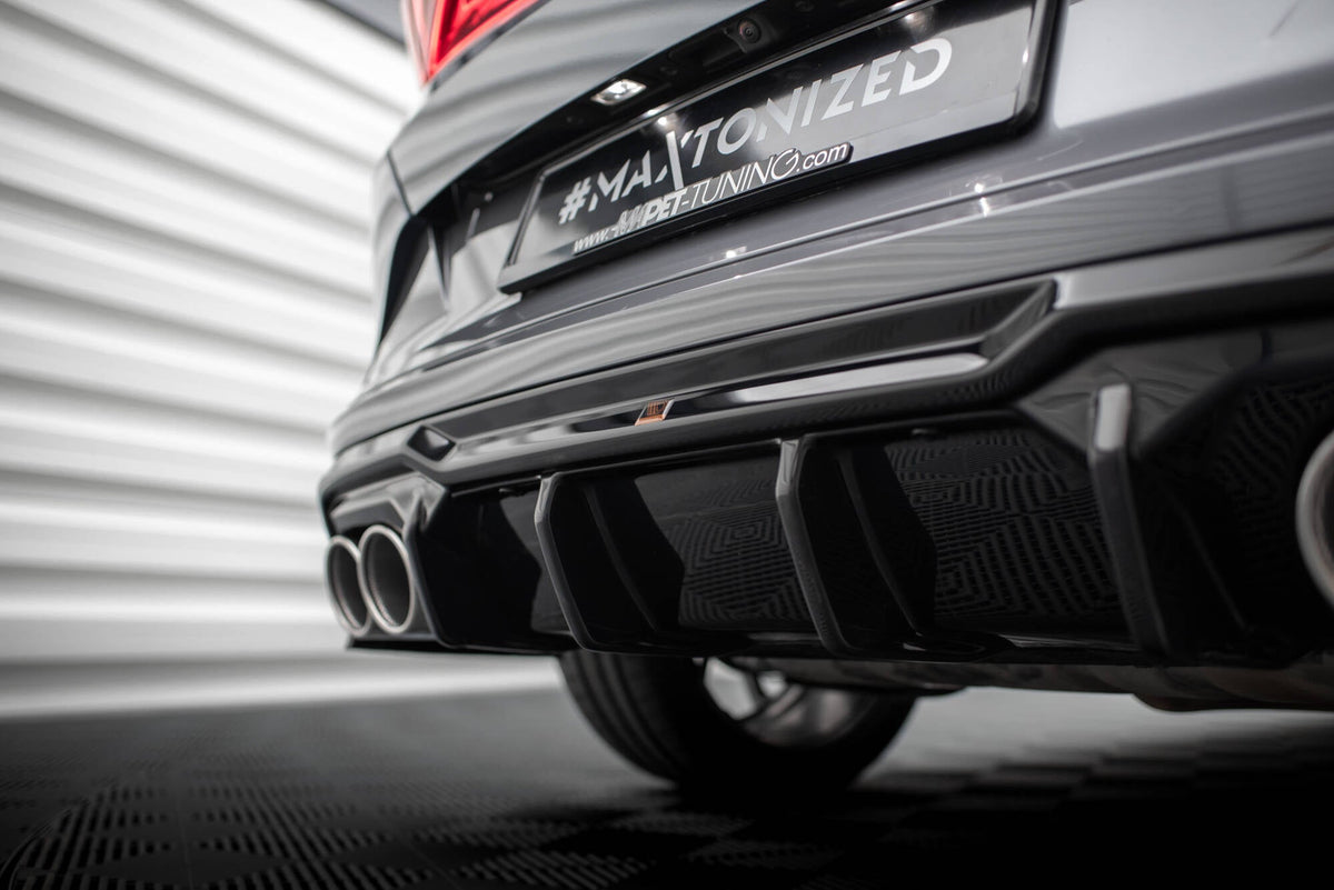 Difusor trasero V.3 + embellecedores de escape para Cupra Formentor Mk1 Facelift