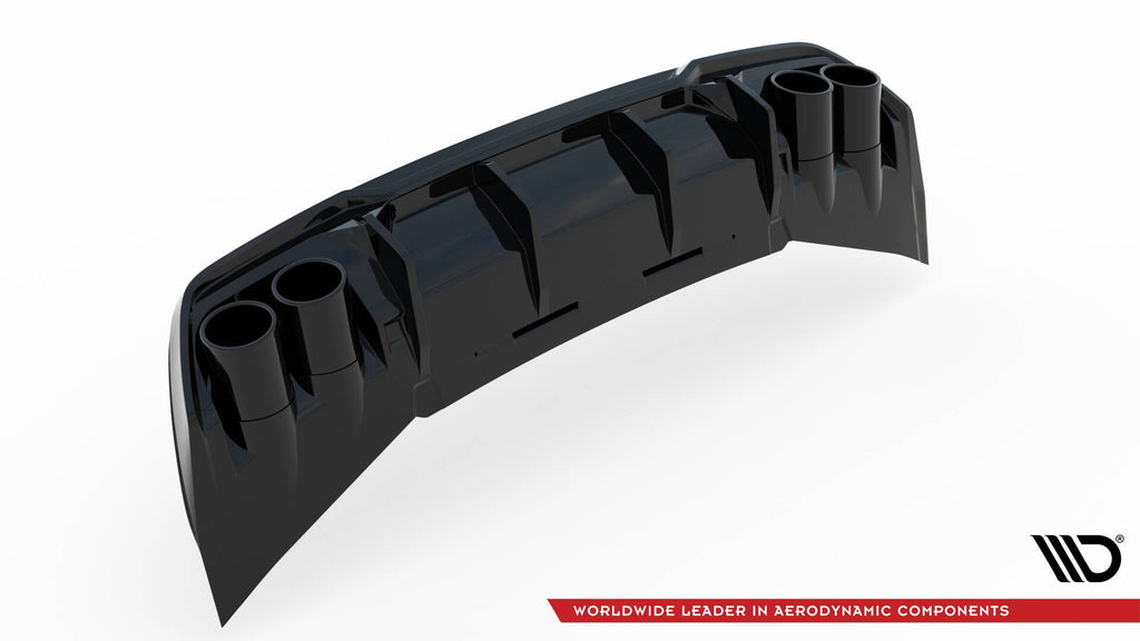 Difusor trasero V.3 + embellecedores de escape para Cupra Formentor Mk1 Facelift
