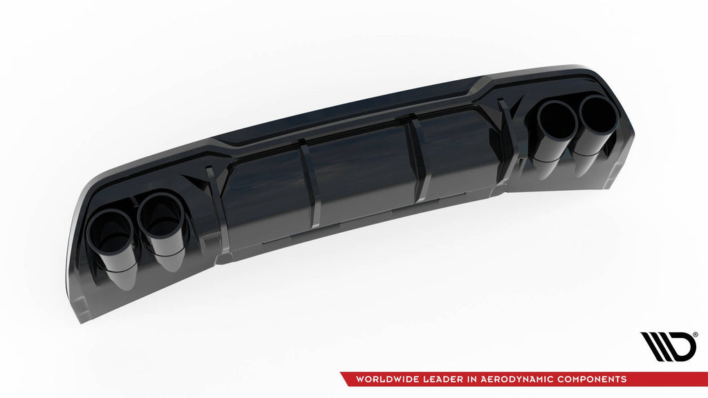 Difusor trasero V.3 + embellecedores de escape para Cupra Formentor Mk1 Facelift