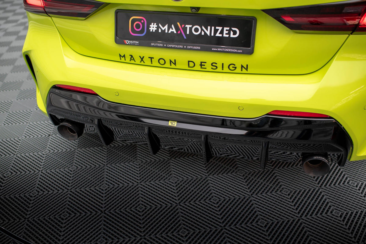 Difusor trasero V.3 para BMW 1 F40 M-Pack/ M135i / 128ti (Version with single Exhausts on two sides)
