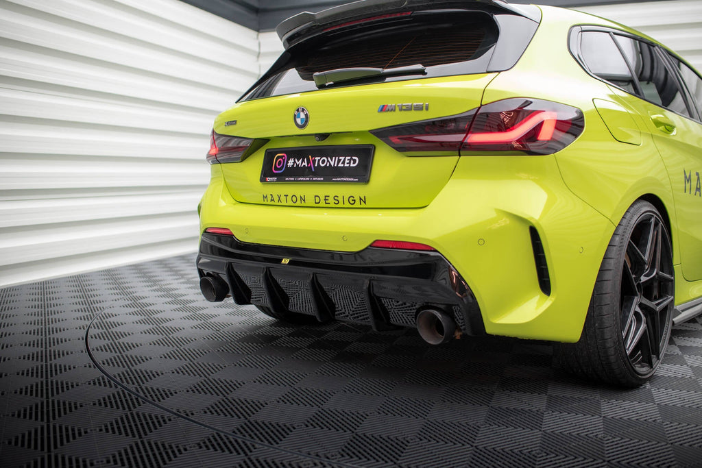 Difusor trasero V.3 para BMW 1 F40 M-Pack/ M135i / 128ti (Version with single Exhausts on two sides)
