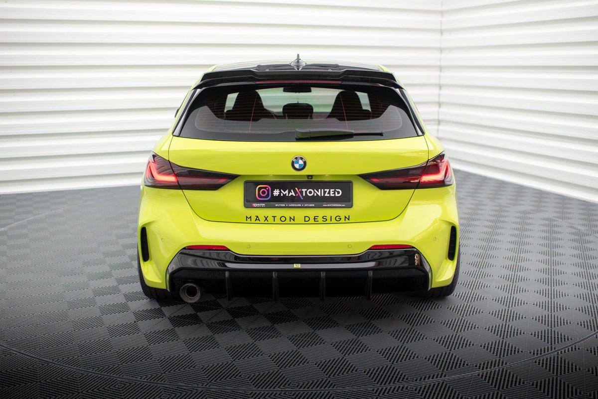 Difusor trasero V.3 para BMW 1 M-Pack / 128ti F40 (Version with single Exhaust tips on one side)