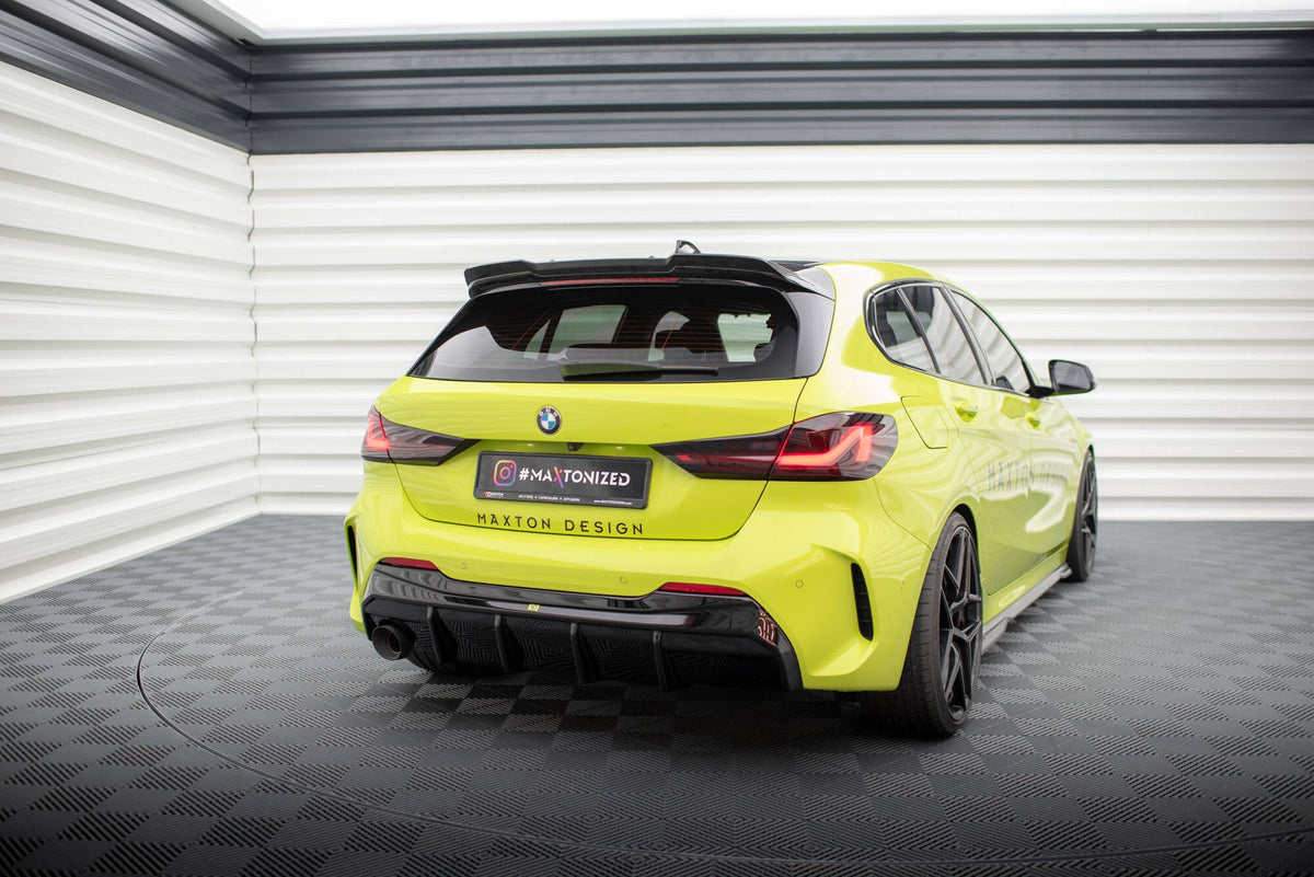 Difusor trasero V.3 para BMW 1 M-Pack / 128ti F40 (Version with single Exhaust tips on one side)
