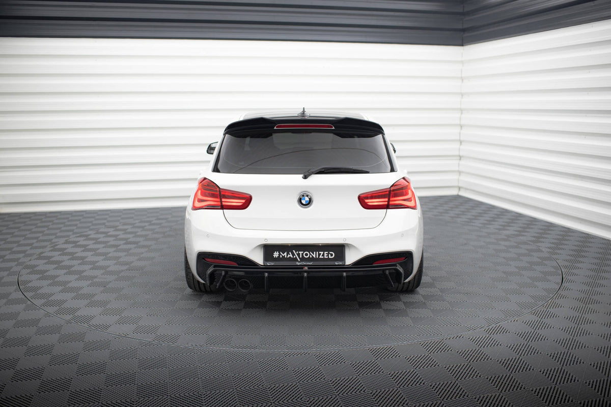 Difusor trasero V.3 para BMW 1 M-Pack F20 Facelift (Single side dual Exhaust version)
