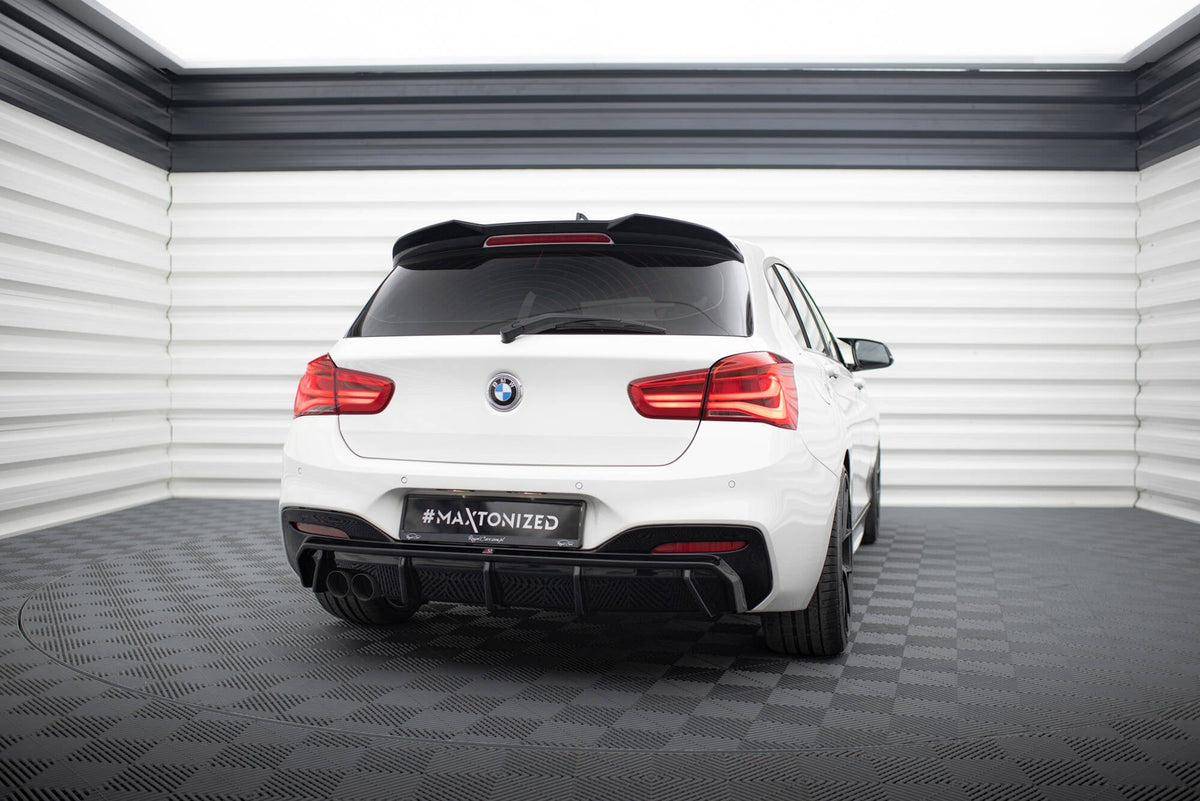 Difusor trasero V.3 para BMW 1 M-Pack F20 Facelift (Single side dual Exhaust version)
