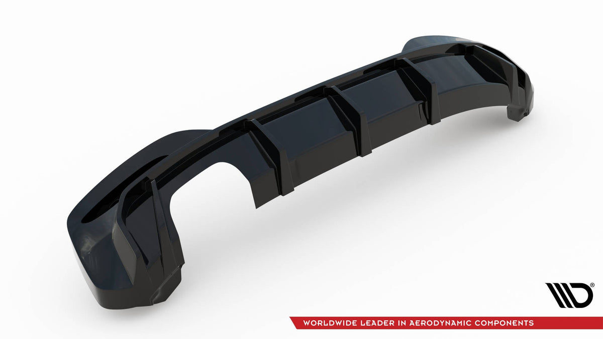 Difusor trasero V.3 para BMW 1 M-Pack F20 Facelift (Single side dual Exhaust version)