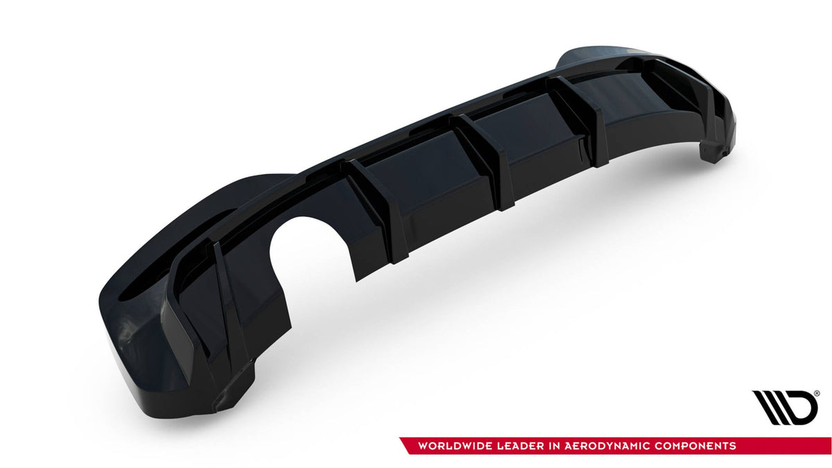 Difusor trasero V.3 para BMW 1 M-Pack F20 Facelift (Version with single Exhaust on one side)