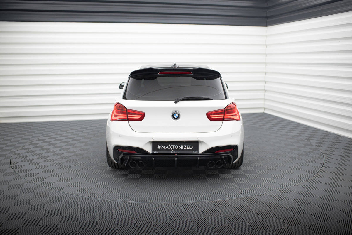 Difusor trasero V.3 para BMW 1 M-Pack / M140i F20 Facelift (Version with dual Exhausts on both sides)