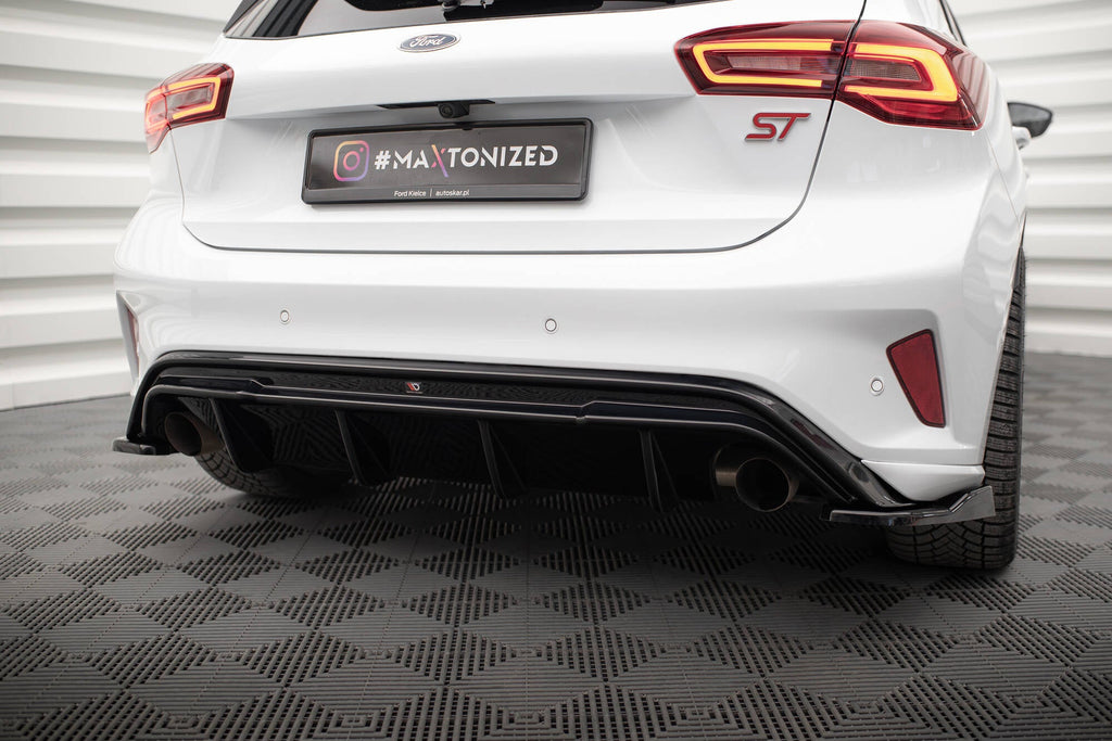 Difusor trasero V.3 para Ford Focus Hatchback ST Mk4