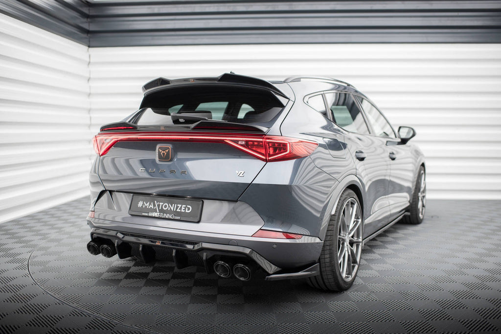 Difusor trasero V.3 + Colas de escape para Cupra Formentor VZ Mk1 / Mk1 Facelift