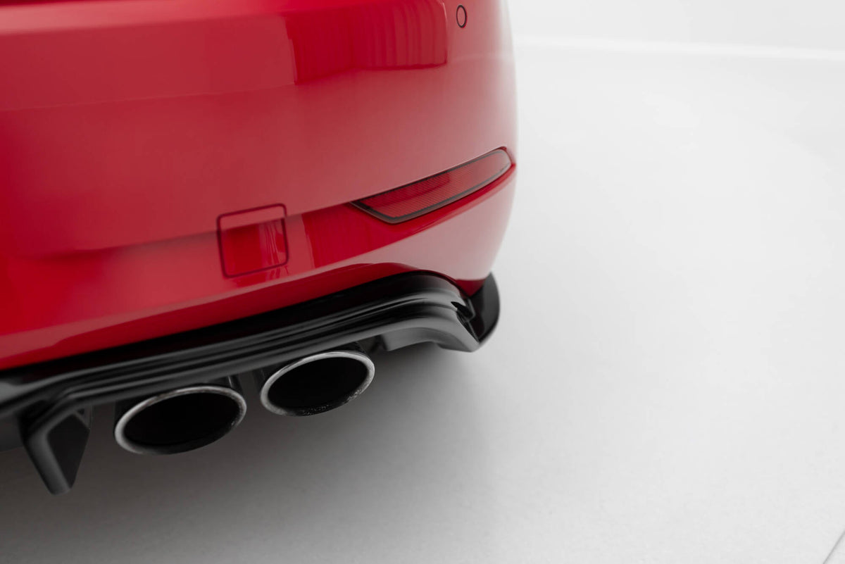 Difusor trasero V.3 para Volkswagen Golf R Mk7 Facelift