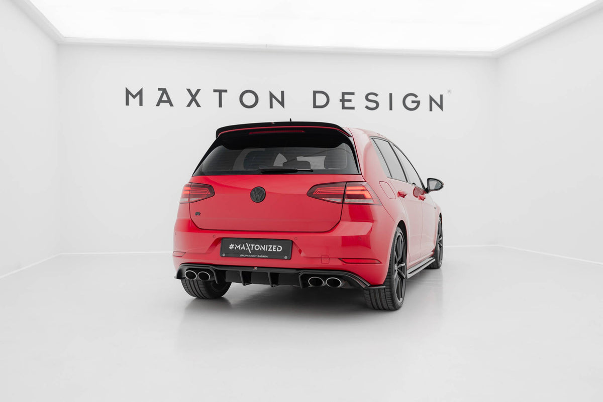 Difusor trasero V.3 para Volkswagen Golf R Mk7 Facelift