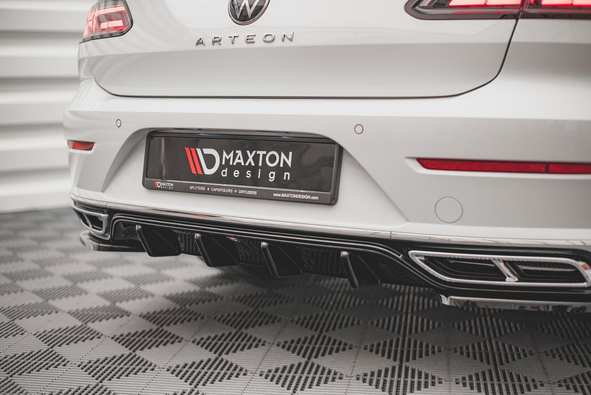 Difusor trasero para Volkswagen Arteon R-Line Sedan / Shooting Brake Mk1 Facelift