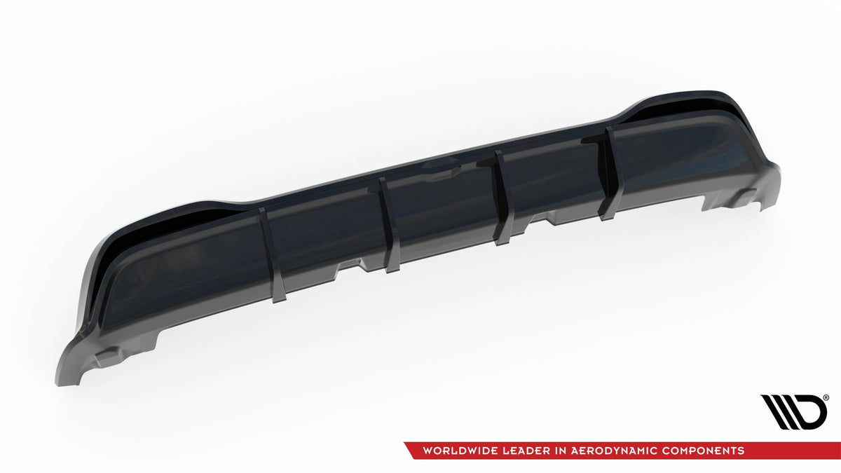 Difusor trasero para Volkswagen Golf GTE / R-Line Mk8 / Mk8 Facelift