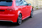 Difusores de taloneras para Audi S3 8P / S3 8P Facelift / RS3 8P