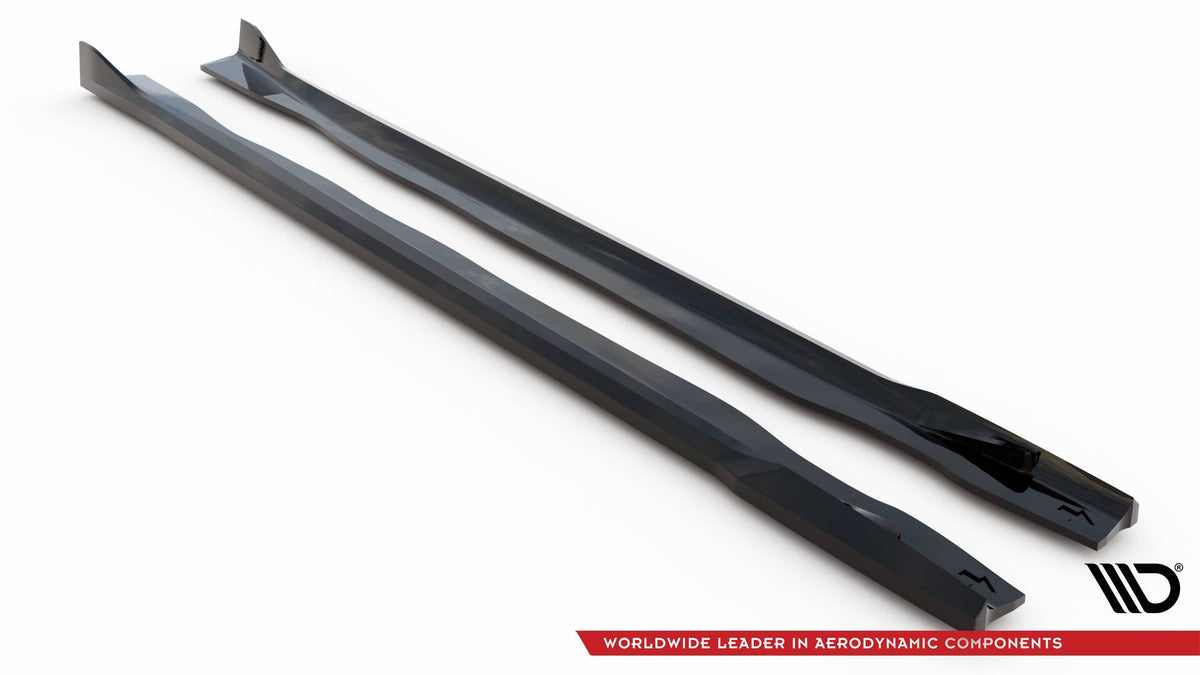 Difusores de taloneras para BMW X7 M-Pack G07 Facelift