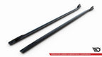 Difusores de taloneras para BMW iX3 M-Pack G08 Facelift