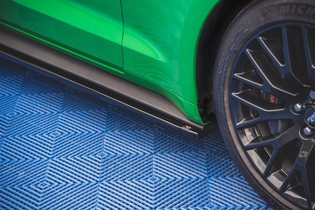 Difusores de taloneras + flaps para Ford Mustang GT Mk6 Facelift