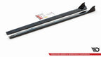 Difusores de taloneras + flaps para Ford Mustang GT Mk6 Facelift
