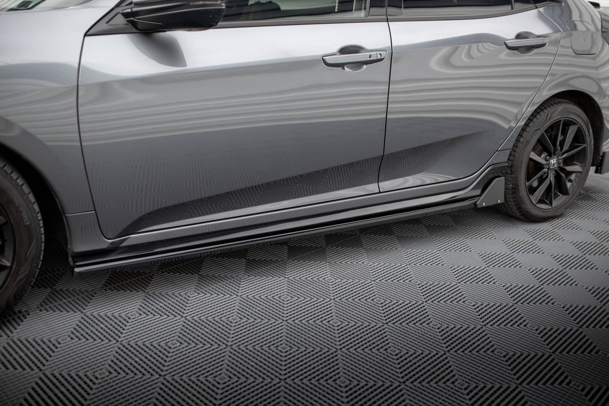 Difusores de taloneras + flaps para Honda Civic Sport Mk 10