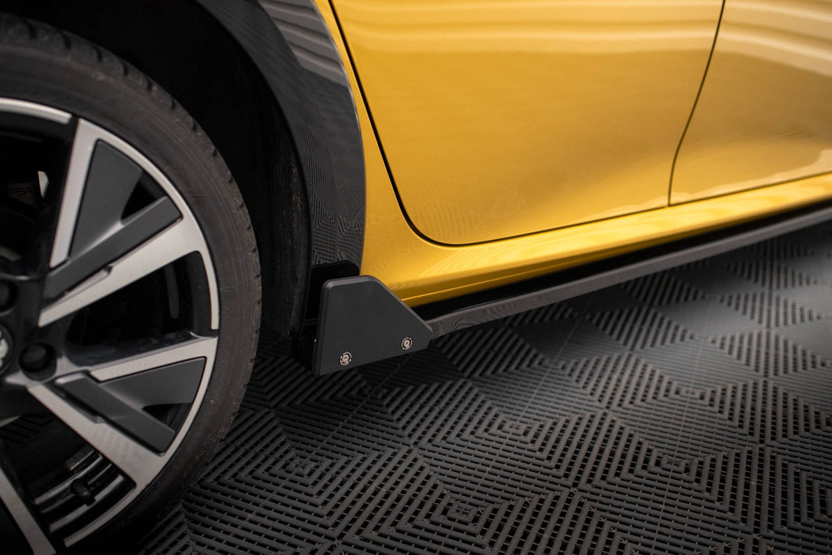 Difusores de taloneras + flaps para Peugeot 208 GT Mk2