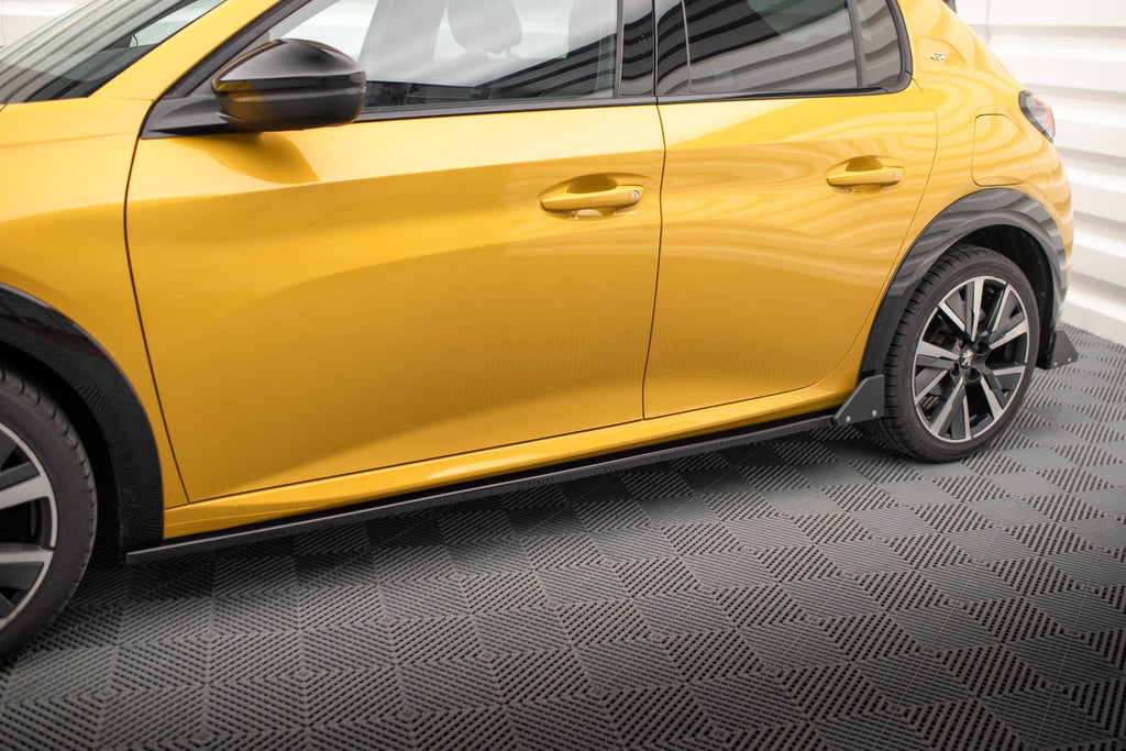 Difusores de taloneras + flaps para Peugeot 208 GT Mk2