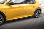 Difusores de taloneras + flaps para Peugeot 208 GT Mk2