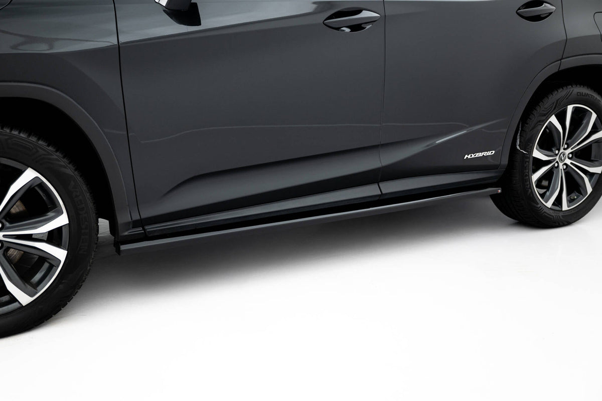 Difusores de taloneras para Lexus RX Mk4 Facelift (version without OEM step rails)