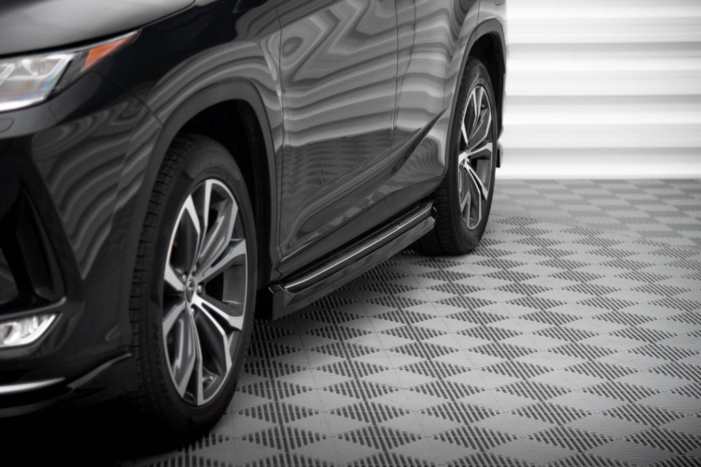 Difusores de taloneras para Lexus RX Mk4 Facelift (version with OEM step rails)