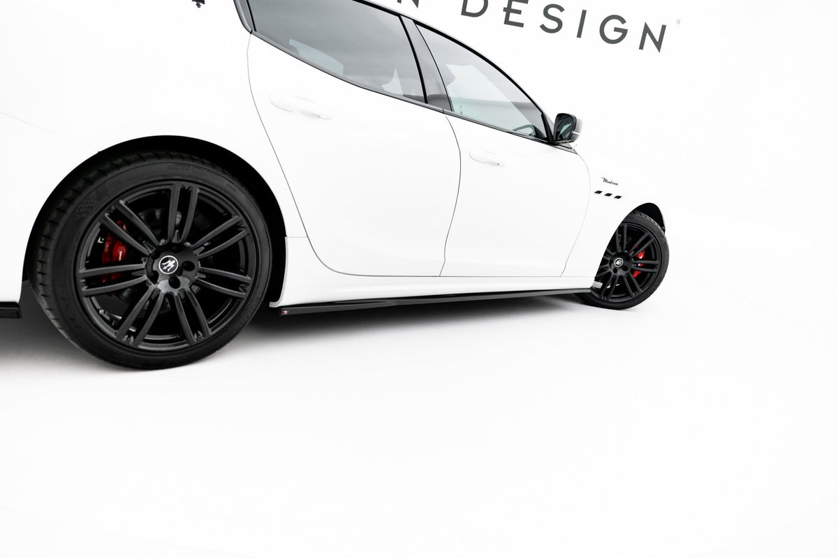 Difusores de taloneras para Maserati Ghibli Modena Mk3 Facelift