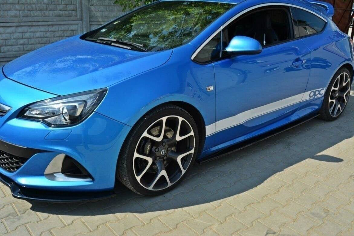 Difusores de taloneras para Opel Astra OPC / VXR J