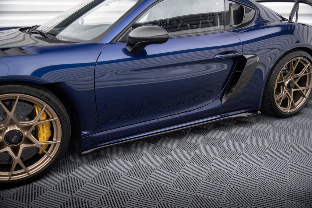 Difusores de taloneras para Porsche 718 Cayman GT4 RS 982c