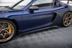Difusores de taloneras para Porsche 718 Cayman GT4 RS 982c