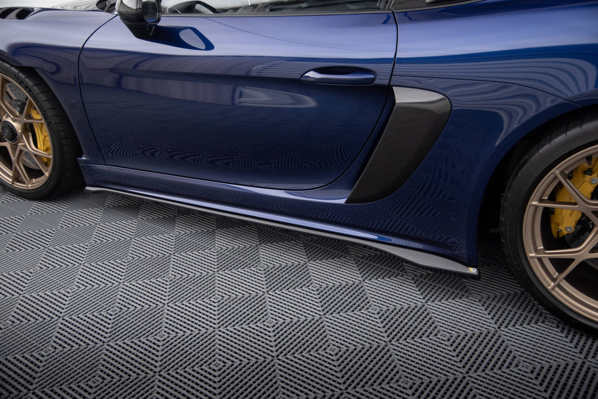 Difusores de taloneras para Porsche 718 Cayman GT4 RS 982c