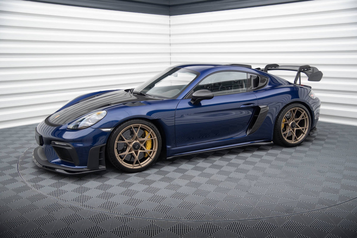 Difusores de taloneras para Porsche 718 Cayman GT4 RS 982c