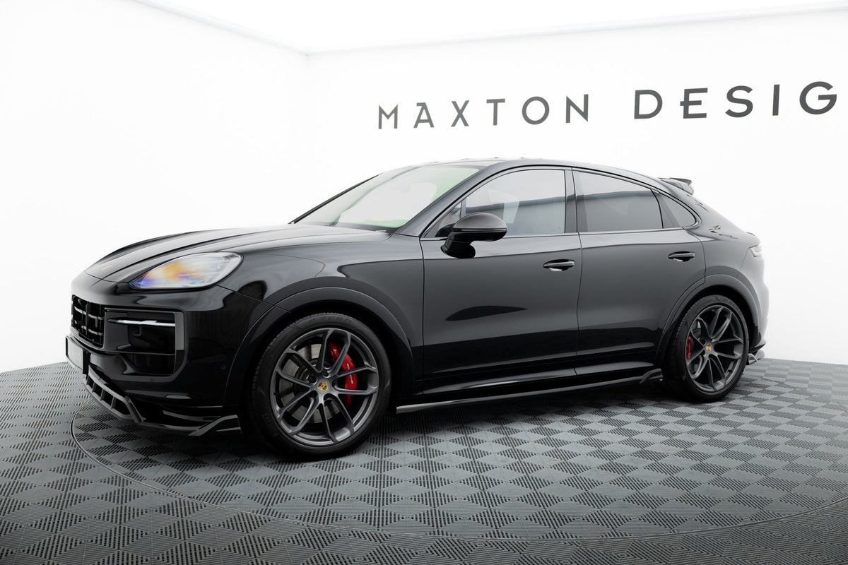 Difusores de taloneras V.2 para Porsche Cayenne Sport Design / Turbo SUV / Coupe Mk3 / Mk3 Facelift
