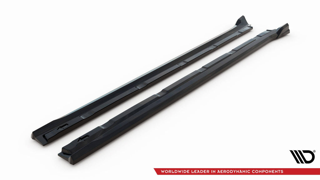 Difusores de taloneras V.2 para Porsche Cayenne Sport Design / Turbo SUV / Coupe Mk3 / Mk3 Facelift