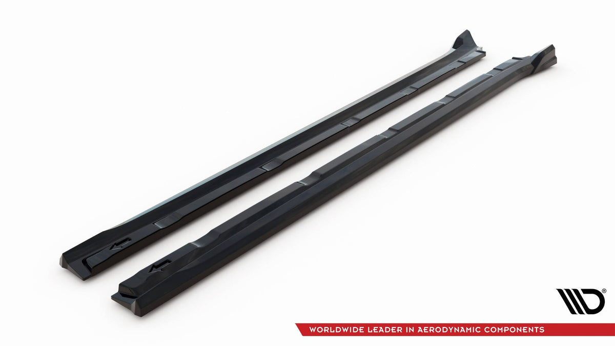 Difusores de taloneras V.2 para Porsche Cayenne Sport Design / Turbo SUV / Coupe Mk3 / Mk3 Facelift