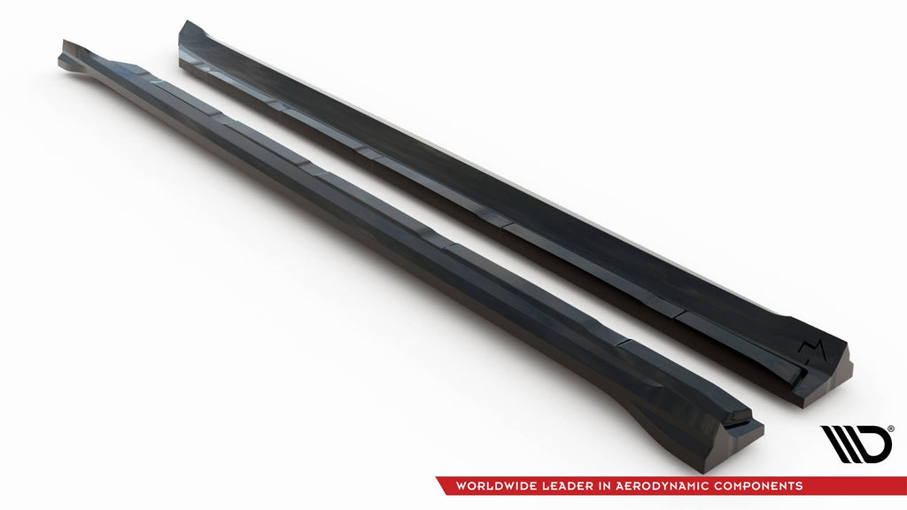 Difusores de taloneras V.1 para Porsche Cayenne Sport Design / Turbo SUV / Coupe Mk3 / Mk3 Facelift