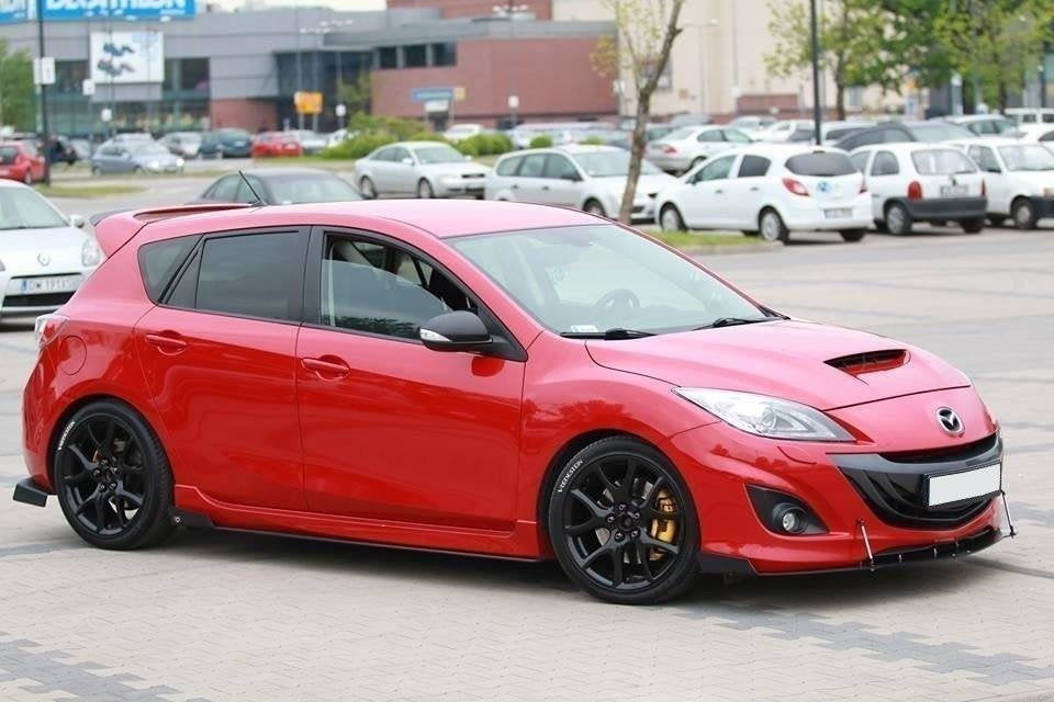 Difusores de taloneras Racing para Mazda 3 Mk2 MPS
