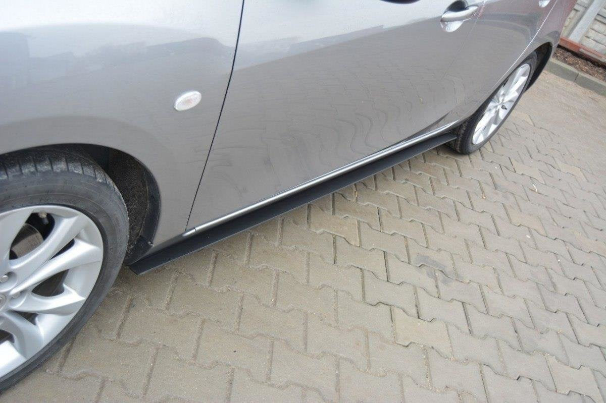 Difusores de taloneras Racing para Mazda 3 Mk2 Sport