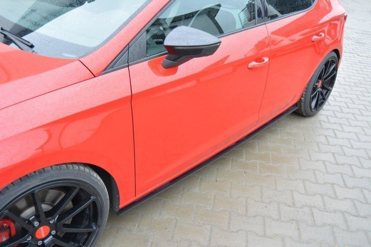 Difusores de taloneras Racing para Seat Leon Mk3 Cupra / FR